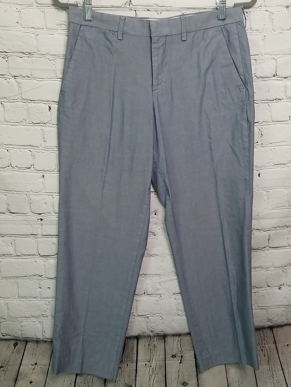 EXPRESS Mens Photographer Fit Pants 29x32 Blue White